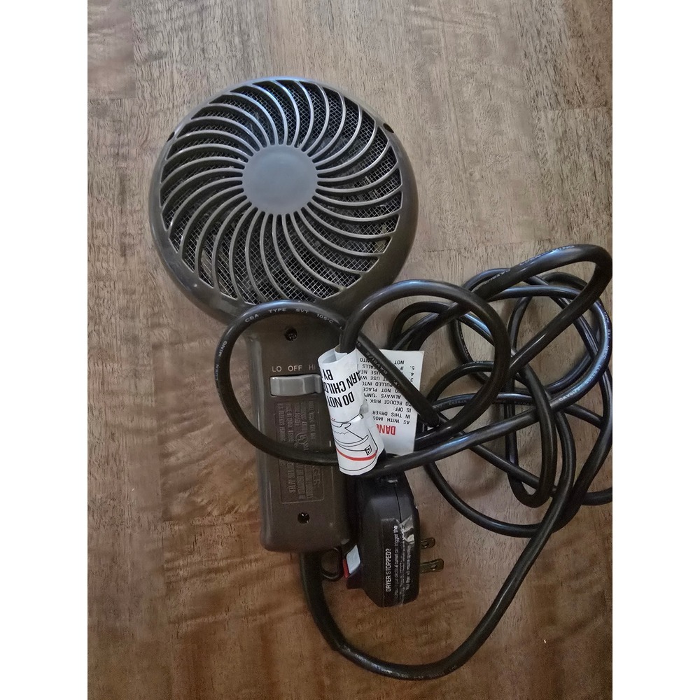 Vintage Vidal Sassoon Professional 1600 Hair Dryer Brown 1600W Blow Dryer VS-207